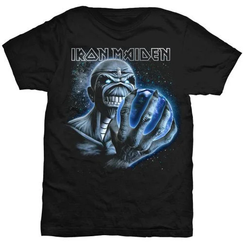 Iron Maiden Adult T-Shirt - A Different World - Official Licensed Design Solid Print Embellished
