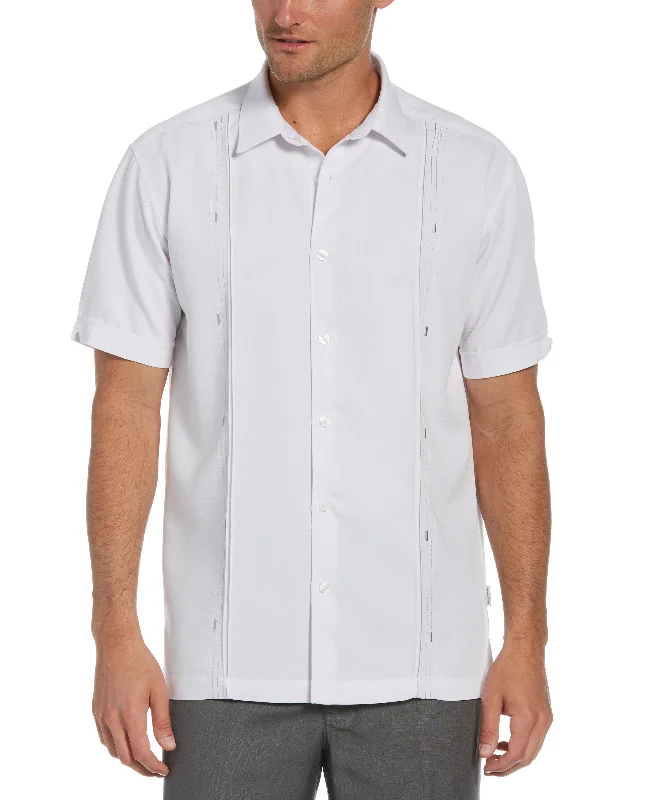 Big & Tall Embroidered Panel Shirt Layered Multi-layer Single Layer