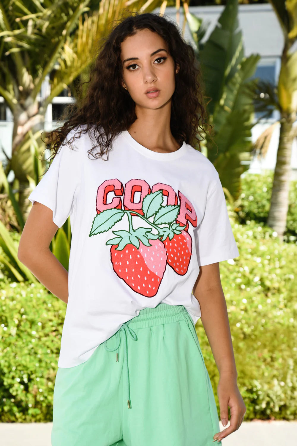 BERRY NICE T-Shirt Collared Crew Neck Turtle Neck
