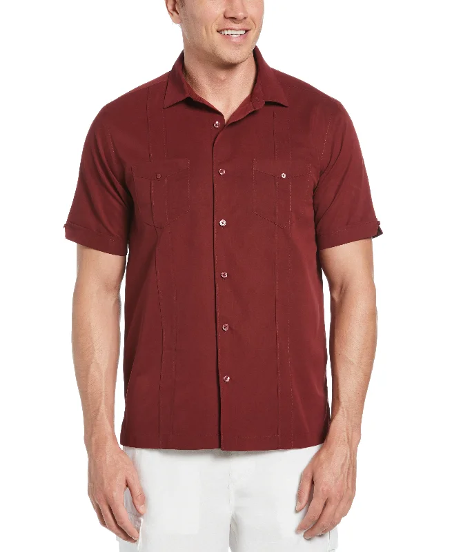 Big & Tall Two-Pocket Double Pintuck Shirt Layered Multi-layer Single Layer