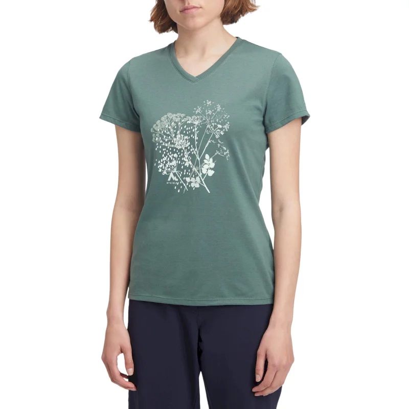 McKinley Nata Womens T-Shirt Mesh Fabric Canvas Fabric Denim Fabric