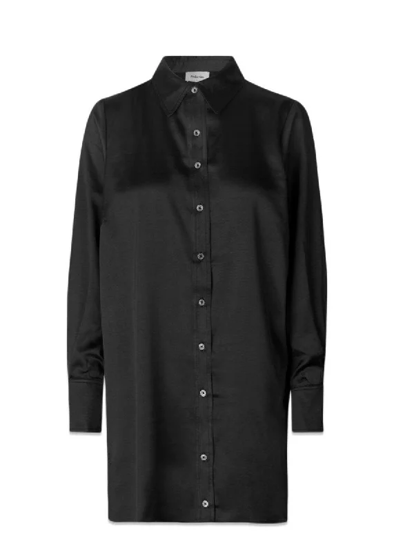 PeppaMD shirt - Black Fleece Nylon Spandex