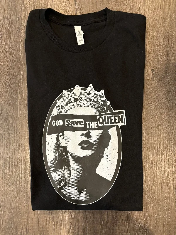 GOD SAVE THE QUEEN SHIRT Wool Fabric Cashmere Fabric Tweed Fabric