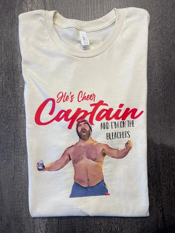 CHEER CAPTAIN SHIRT Mesh Canvas Denim