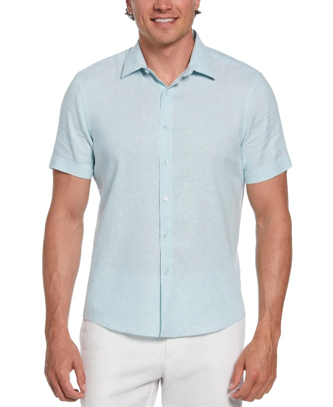 Cross Hatch Pattern Shirt Silk Blend Satin Velvet