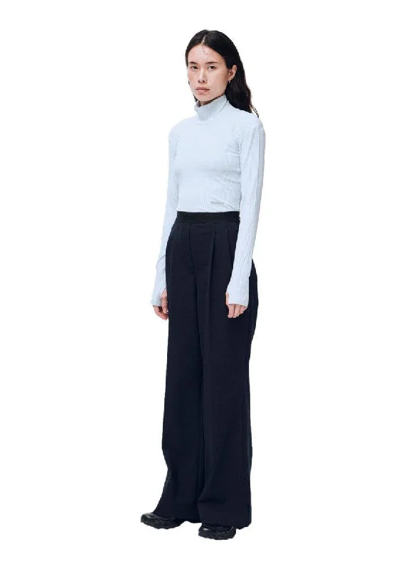 Jen long sleeve T-shirt - Pastel Blue Casual Formal Business