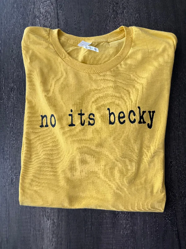 NO IT’S BECKY SHIRT Front Pockets Side Pockets Patch Pockets