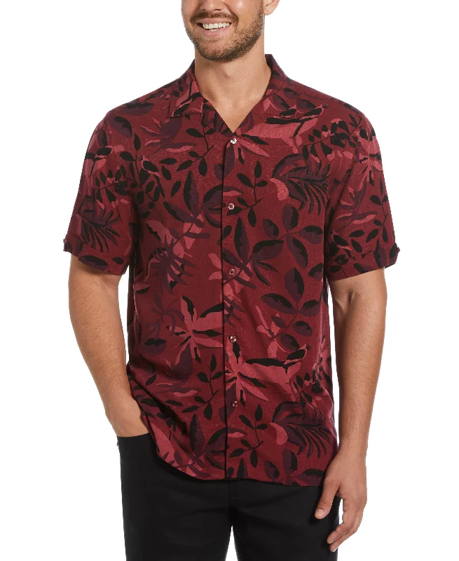 Exploded Print Shirt Terry Blend Velvet Blend Canvas Blend