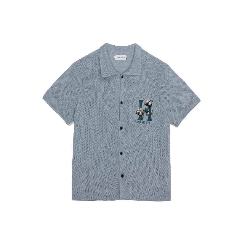 Honor The Gift Mens Knit H Button Shirt Plaid T-Shirt Polka Dot Checkered