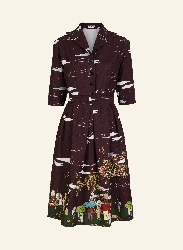 Ida - Plum Antiques Fair Dress Tunics Exclusive limited