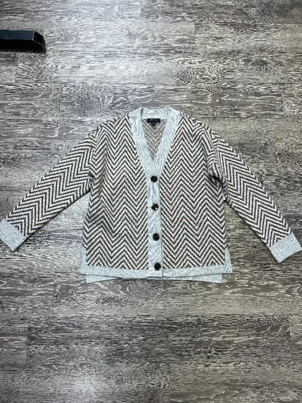 Ann Taylor Chevron Sweater -Size Small Spandex Rayon Corduroy