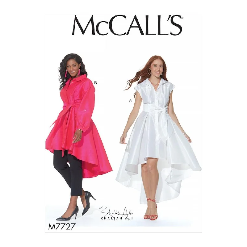 McCall's Pattern M7727 Misses'/Women's Dress, Tunic and Sash Tunics Luxurious premium