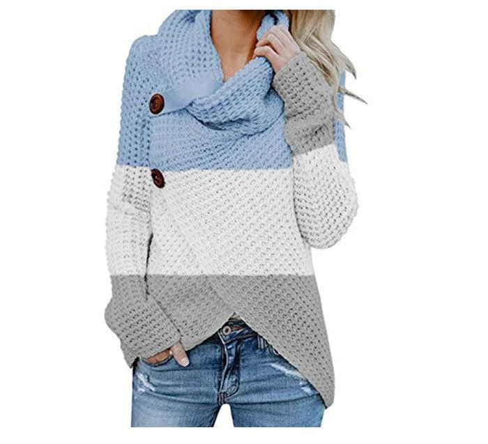 THE JJ SWEATER Spandex Blend Rayon Blend Denim Blend
