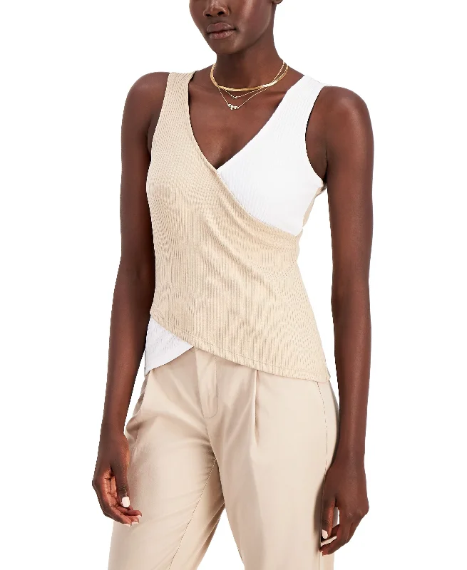 INC International Concepts Colorblocked Tank Top striped tank top