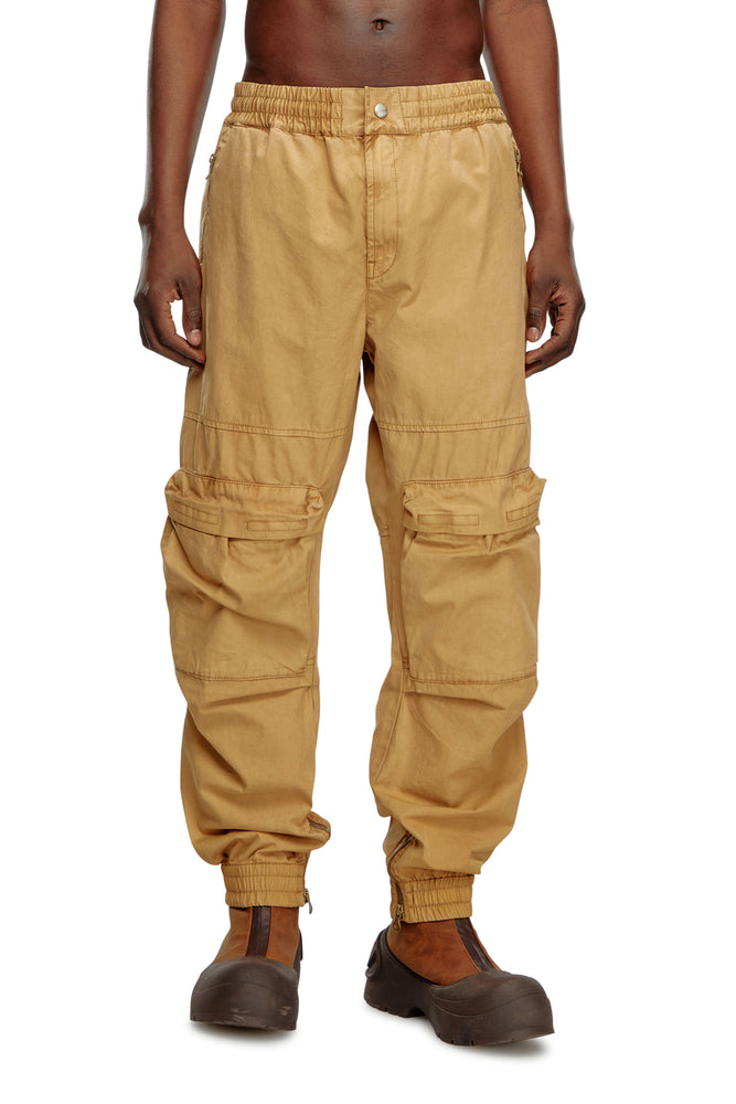 Cargo pants in faded organic cotton Comfortable Cargo Pants