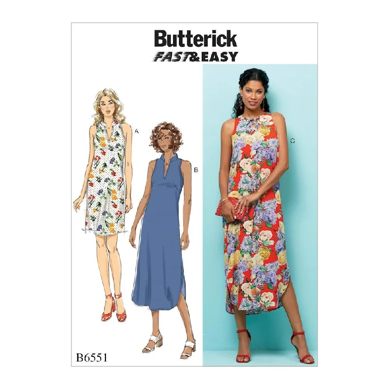 Butterick Pattern B6551 Misses' Dress Tunics Versatile all-occasion