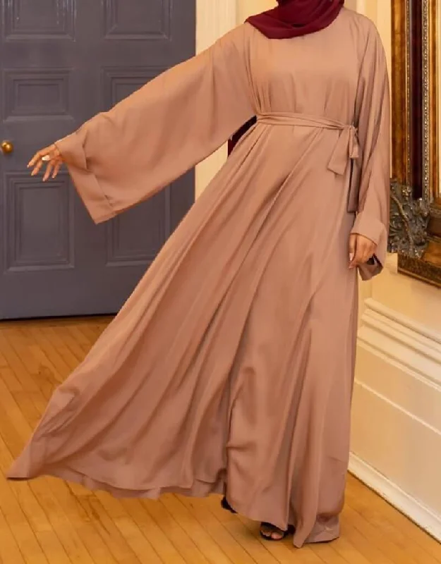 Flared Women Abaya Modest Dress Tunics Luxurious premium