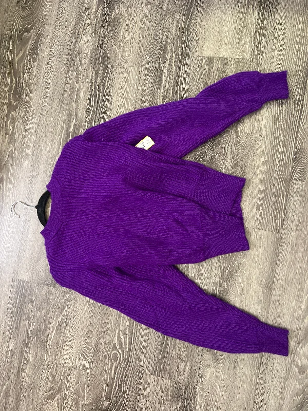 Stella McCartney Alpaca Sweater (Size 40) Open Front Closed Front Wrap Front