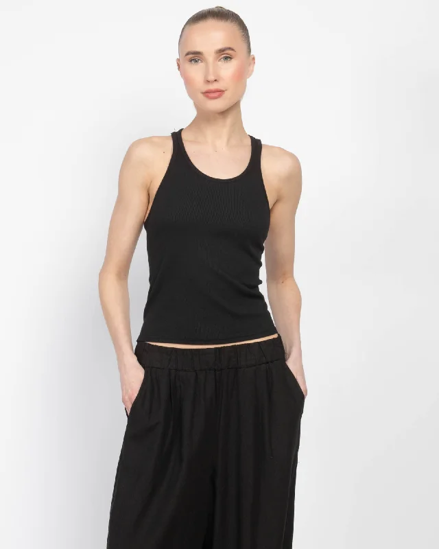 Rib Racerback Tank bold tank top