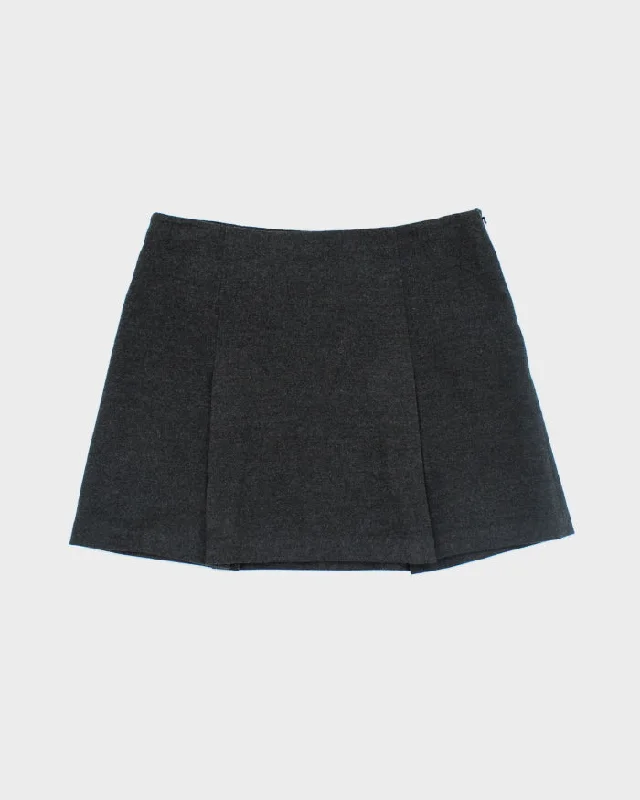 Vintage 90s Smart set Grey Skirt - S chiffon skirt delicate