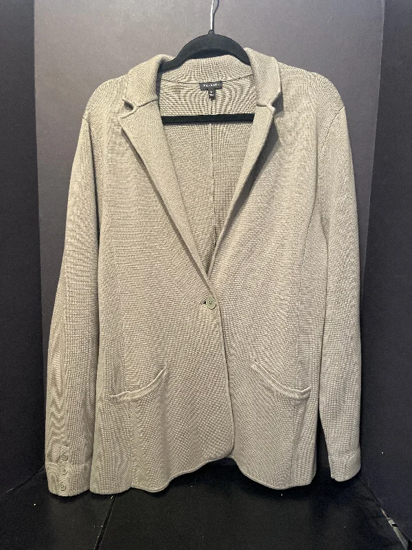 Talbots Single Button Knit Sweater - Size XL Thin Thick Dense