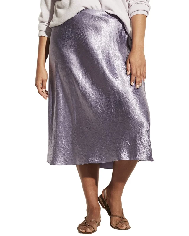 Vince Slip Skirt corduroy skirt durable