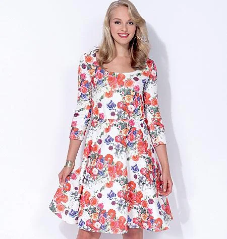 McCall's Pattern M7313 Misses'/Women's Flared Dresses Tunics Brand named