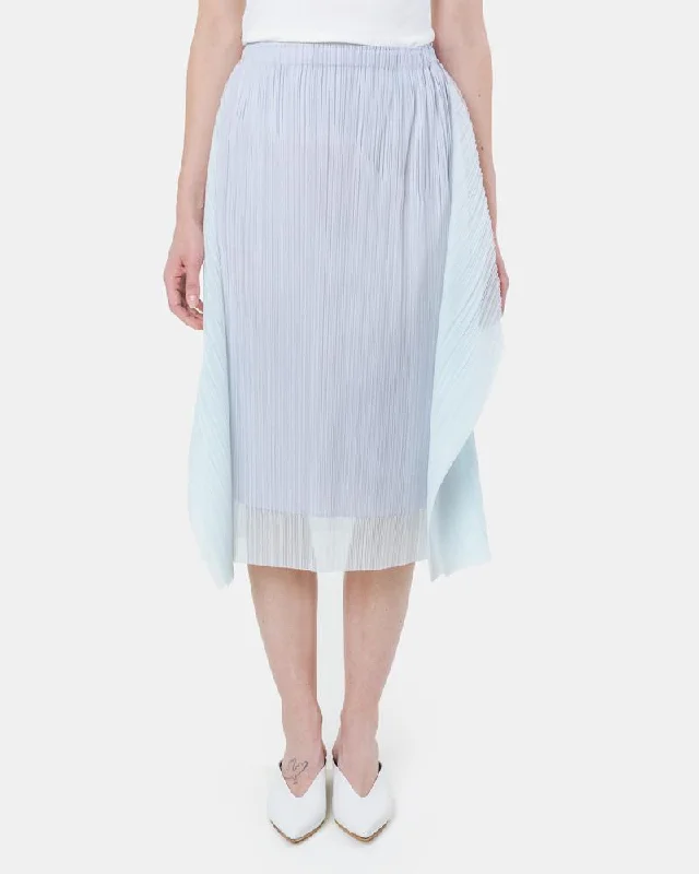 JG705 Fin Skirt in Silver corduroy skirt cozy