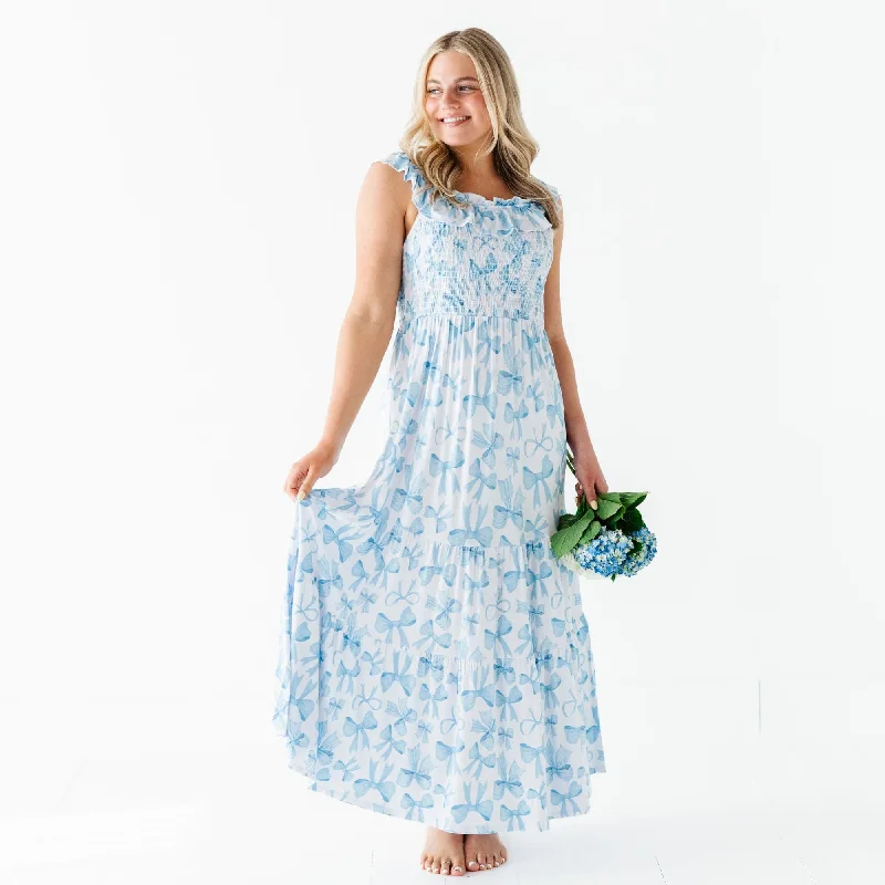 Bow Sweet Bow Women's Dress Shift Classic Vintage