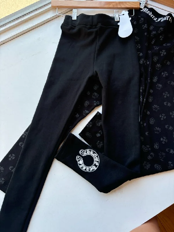 Chrome Hearts Pants (Pre-owned) Relaxed High-Waist Trousers