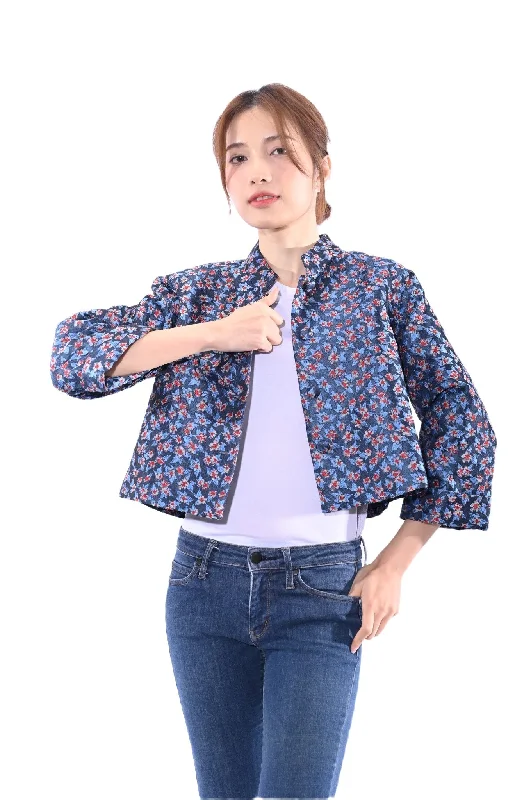 Line & Curve Jacket YL222B-6 Snapped Jacket Toggled Jacket Drawstring Jacket