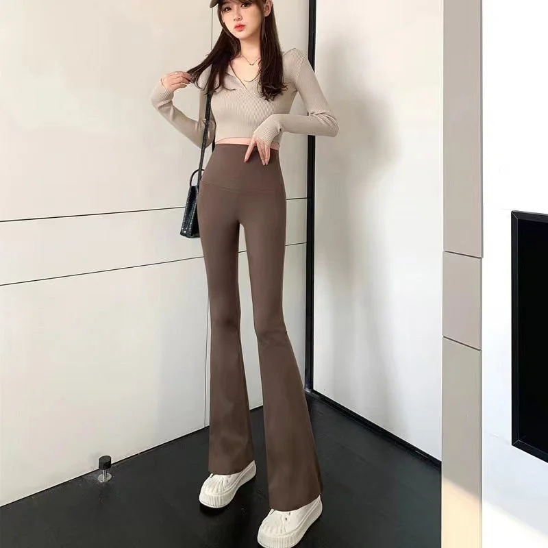 Women's Solid Color Pant  484846 Soft Cotton Pants