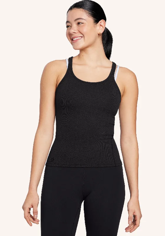 Hold Tight Thin Strap Racerback Tank bold tank top