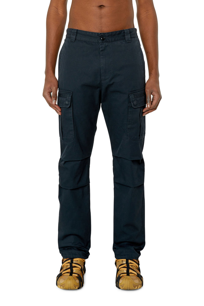 Cargo pants in rinse-wash cotton twill Classic Chino Pants