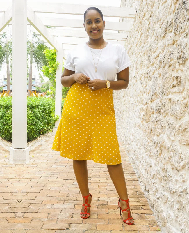 Itch to Stitch Seville Skirt modal blend skirt