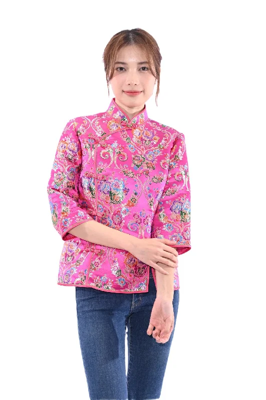 Line & Curve Jacket YL203-14 Print Jacket Jacquard Jacket Embroidered Jacket