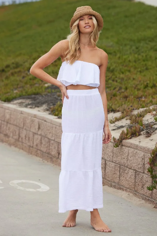 DESPACITO LAYER SKIRT relaxed fit skirt