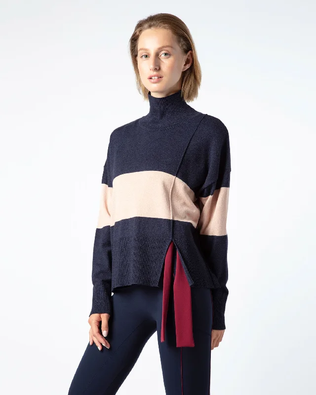 Large side slit sweater- new arraival Fitted Slim Tailored