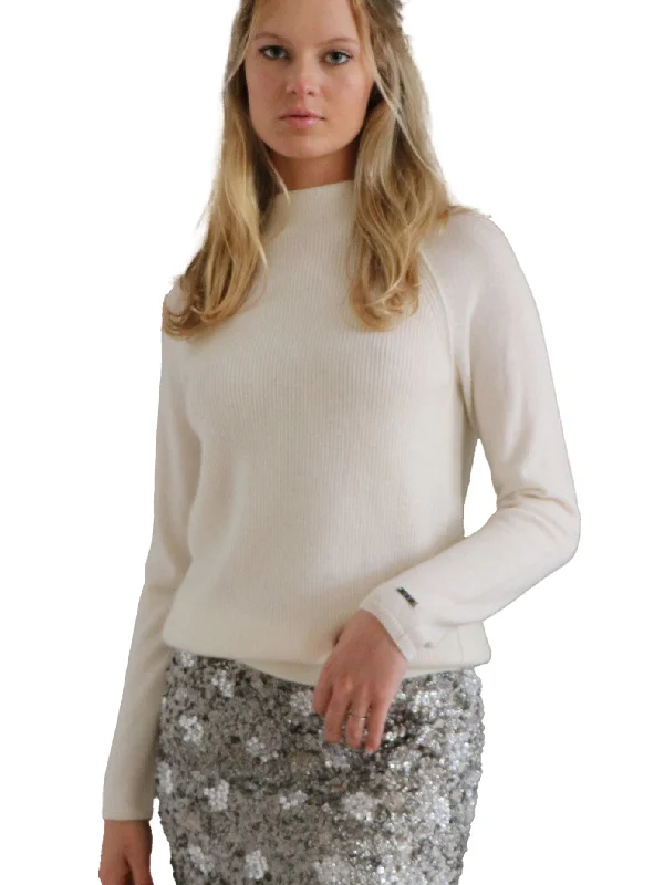 ROME SWEATER Satin Blend Silk Blend Wool Blend