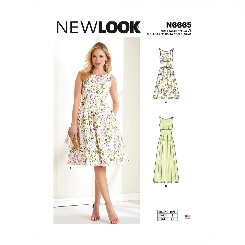 Newlook Pattern N6665 Misses' Dresses Tunics Favorite customer