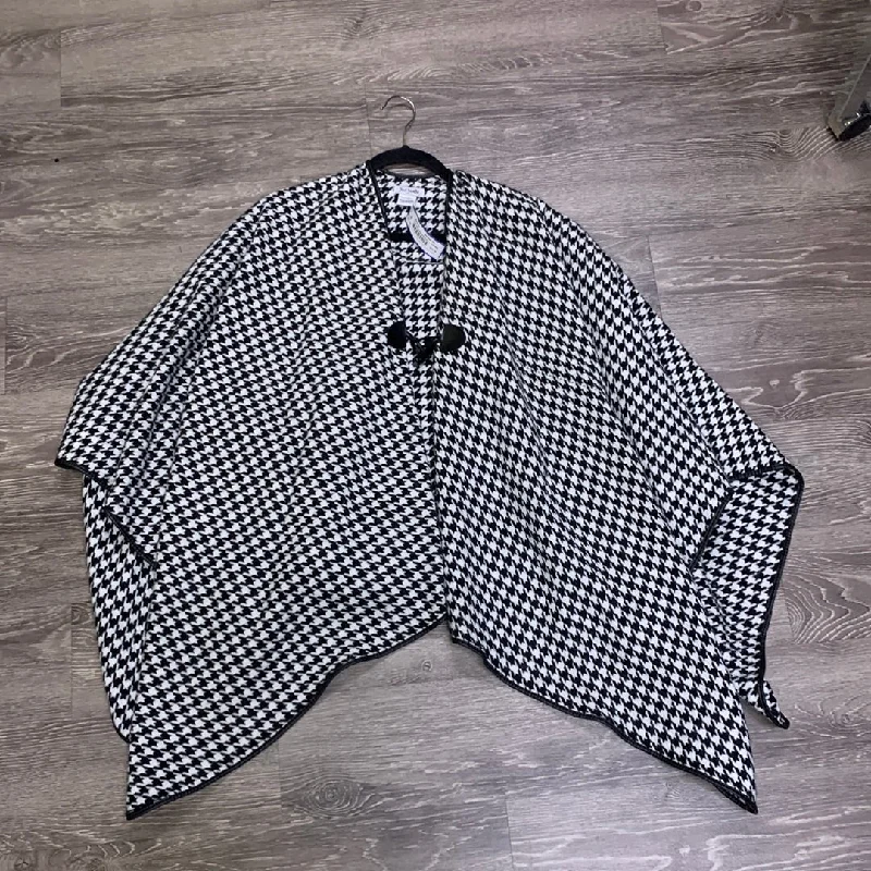 Just Jamie Houndstooth Sweater - one size Cotton Fabric Linen Fabric Terry Fabric