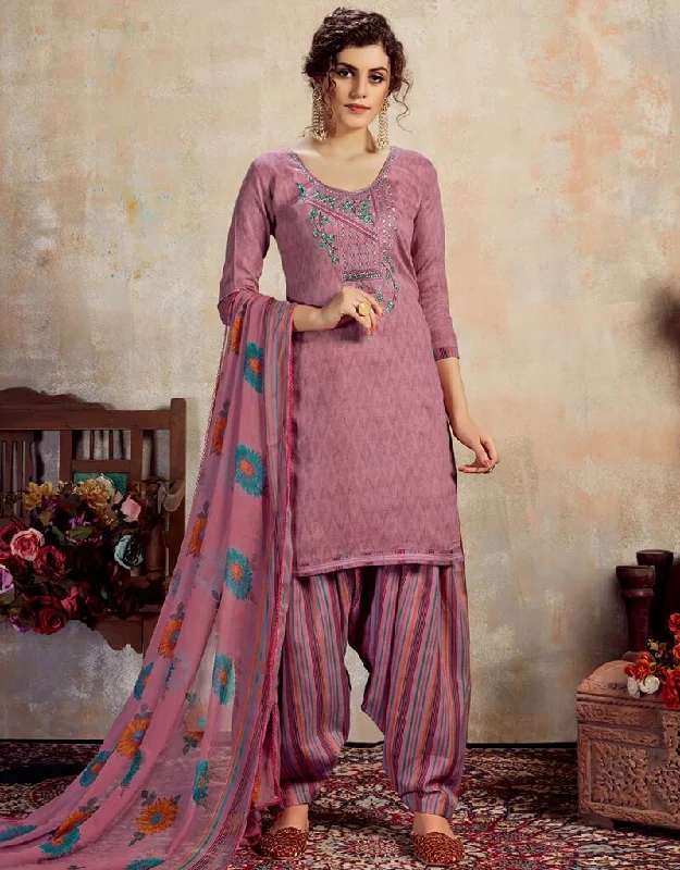 Old Rose Pure Jam Cotton Patiyala Dress Tunics Favorite customer