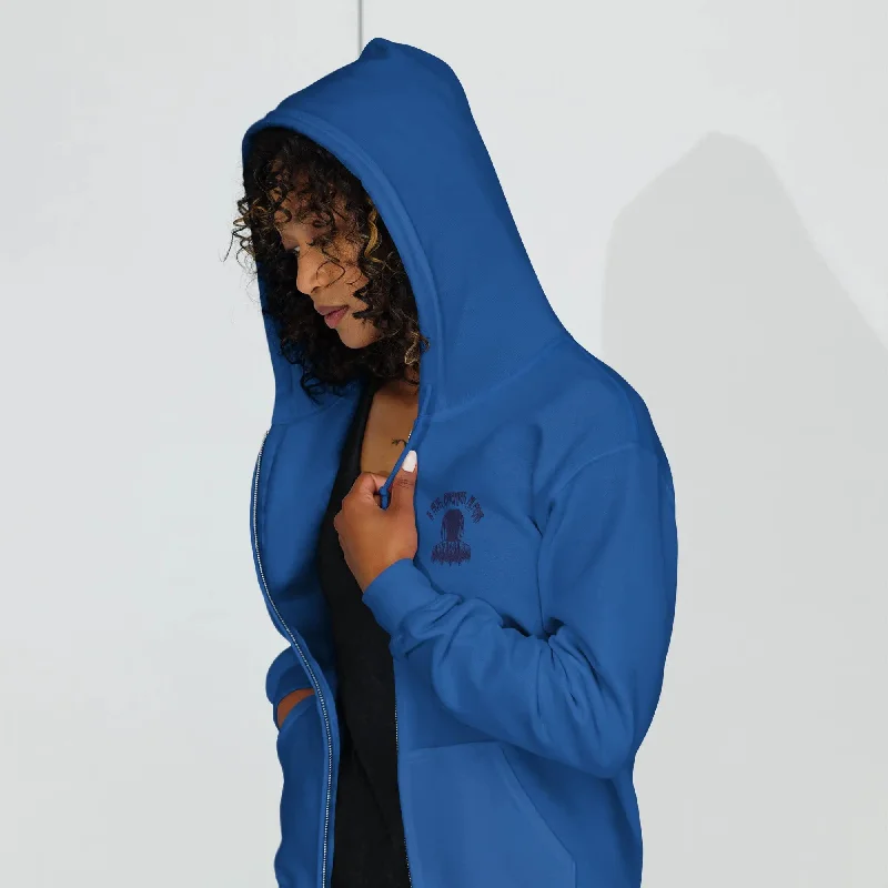 FZ Unisex Enemies heavy blend zip hoodie Hoodie with Set-In Sleeves Structured Classic