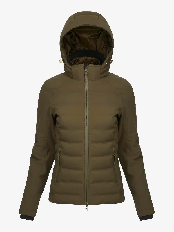 LeMieux Brooke Waterproof Hybrid Jacket Alpine V-Neck Jacket Boat Neck Jacket Square Neck Jacket