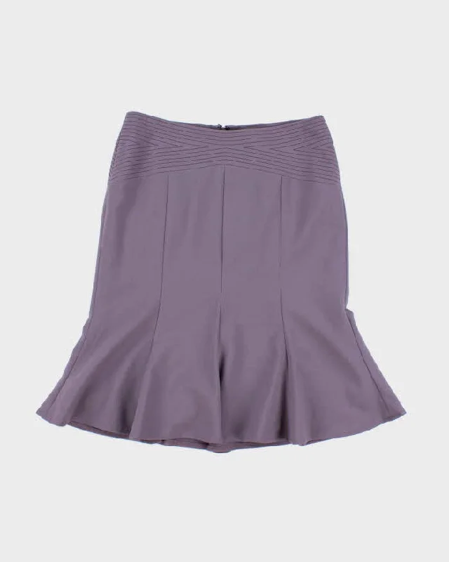 Y2k 00s Bebe Purple Skirt - XS chiffon skirt floaty