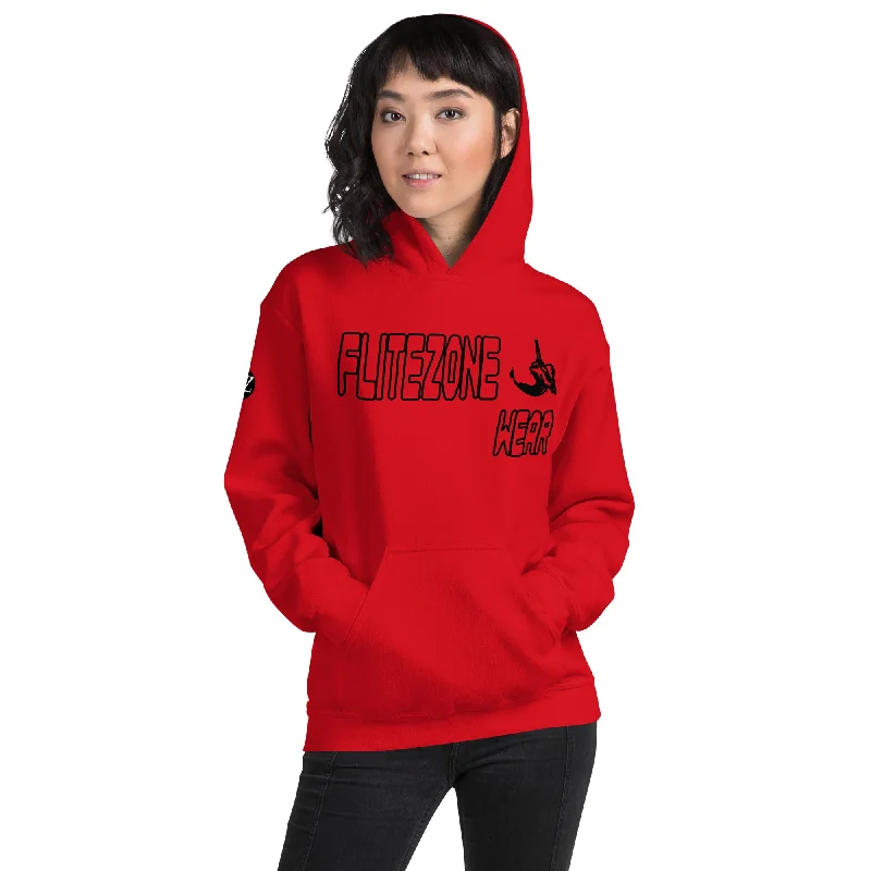 FZ Zone Unisex Hoodie Hoodie with Velcro Closure Adjustable Secure