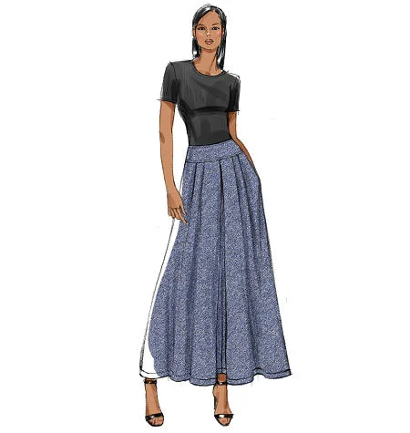 Vogue Skirt V9090 seamless skirt comfort