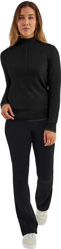 Saga Half Zip Sweater - Women's|-|Chandail à demi glissière Saga - Femme Fitted Loose Oversized
