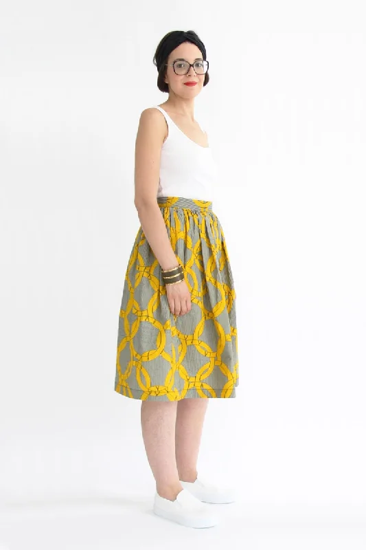 I AM Patterns Hestia Skirt spandex blend skirt