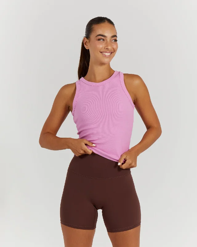 FORM RIBBED TANK TOP - BLOOM adorable tank top